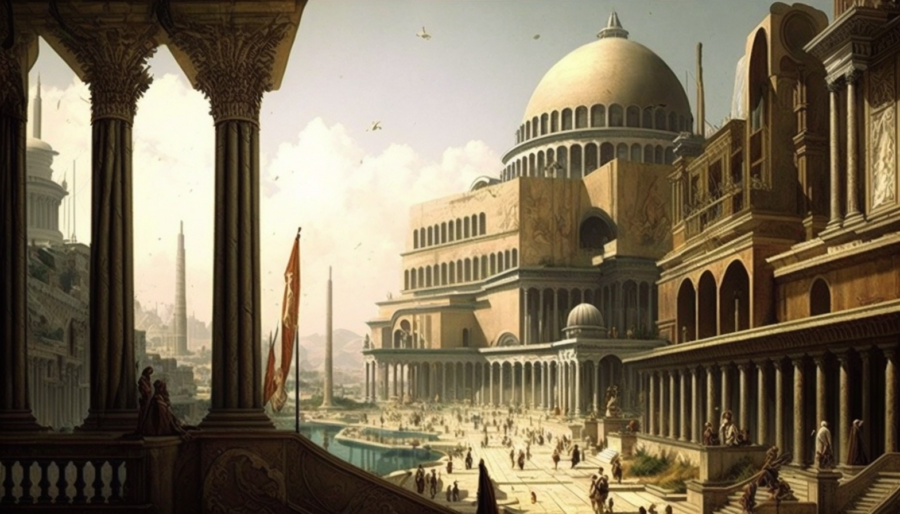 A modern imagination of Constantinople