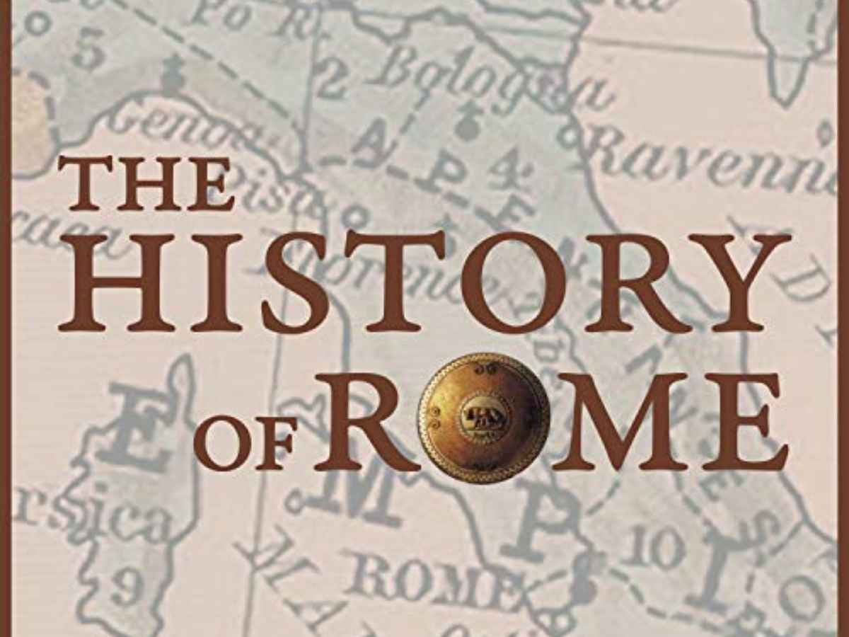 Logo for the History of Rome podcast.
