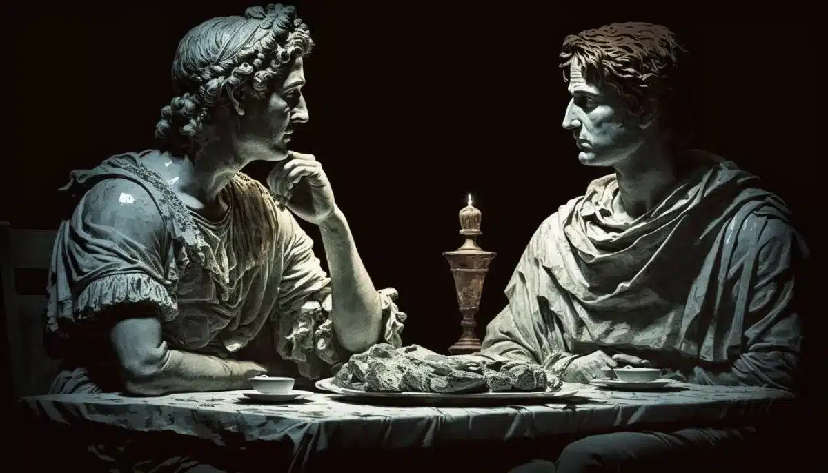 Alexander the Great and Emperor Augustus