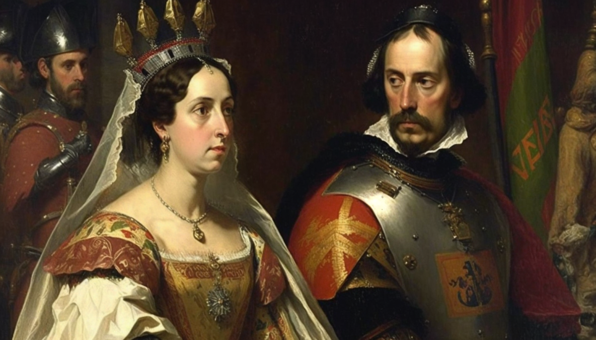 Artwork of Ferdinand and Isabella