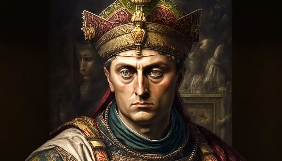Artwork of Emperor Theodosius the Great