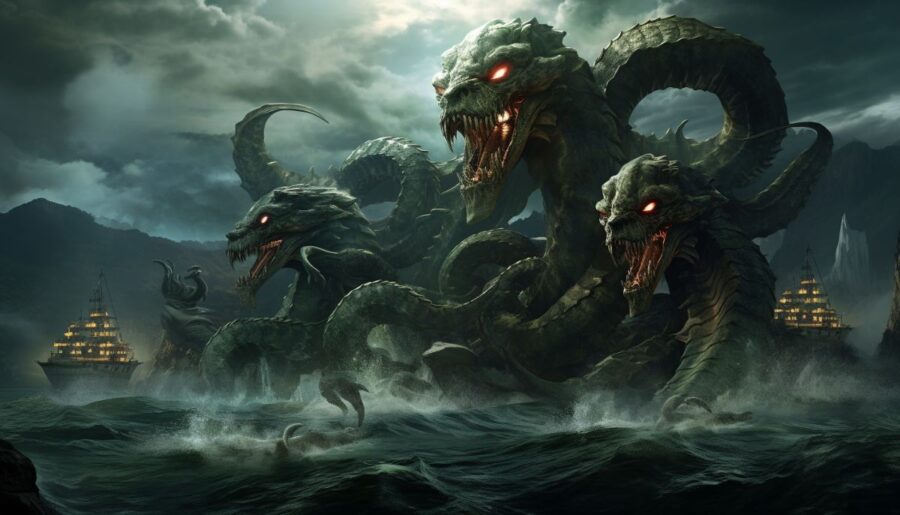 Hydra - The Greek Monster With Nine Heads