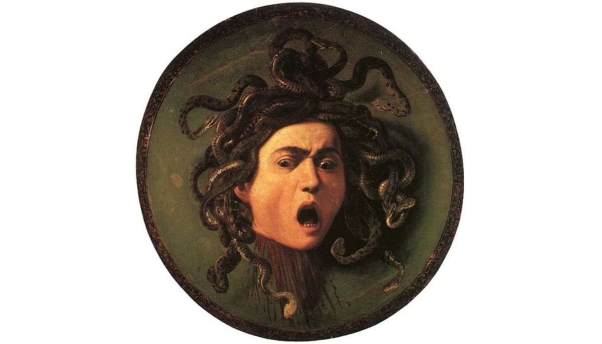 Caravaggio's depiction of Medusa