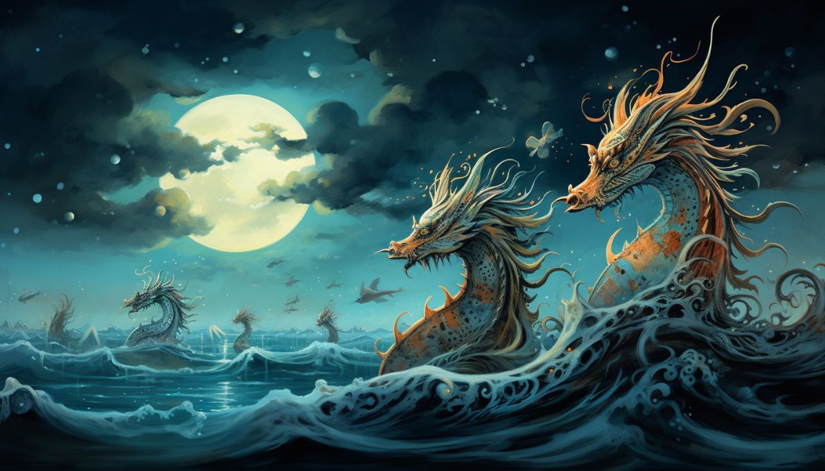 Ketea, Greek sea monsters of mythology