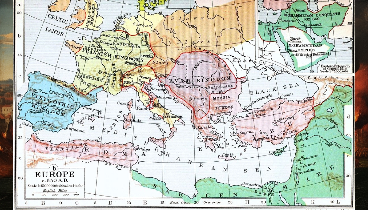Europe around 650