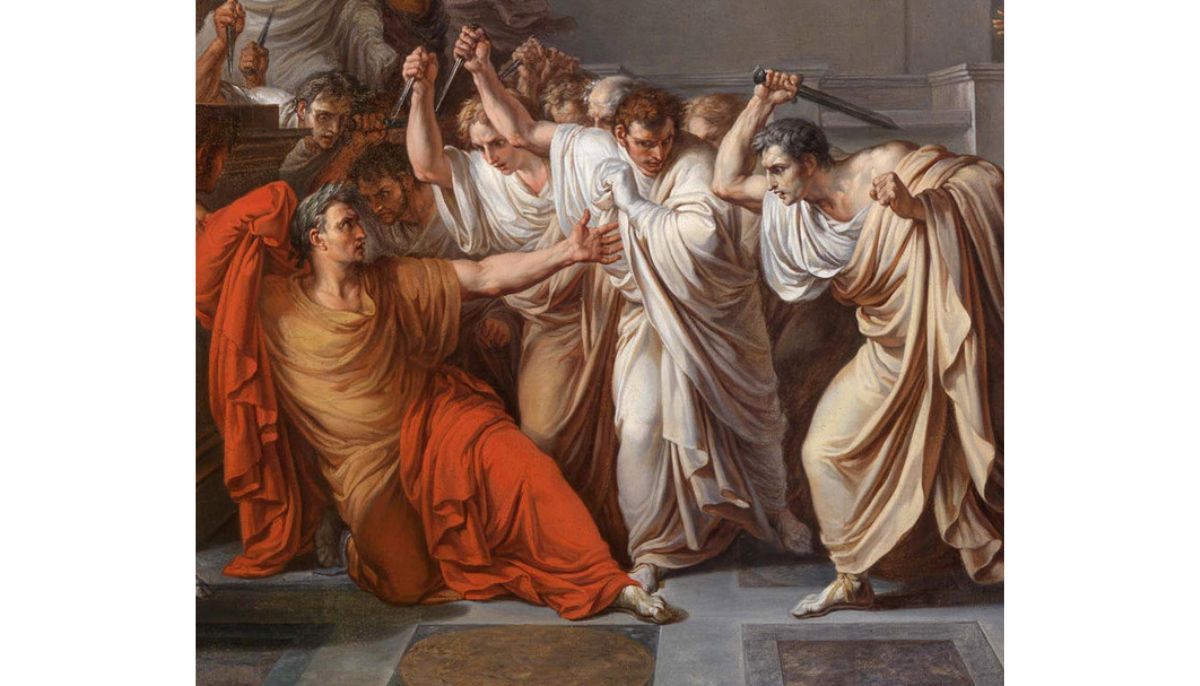 Vincenzo Camuccini: The Death of Julius Caesar 