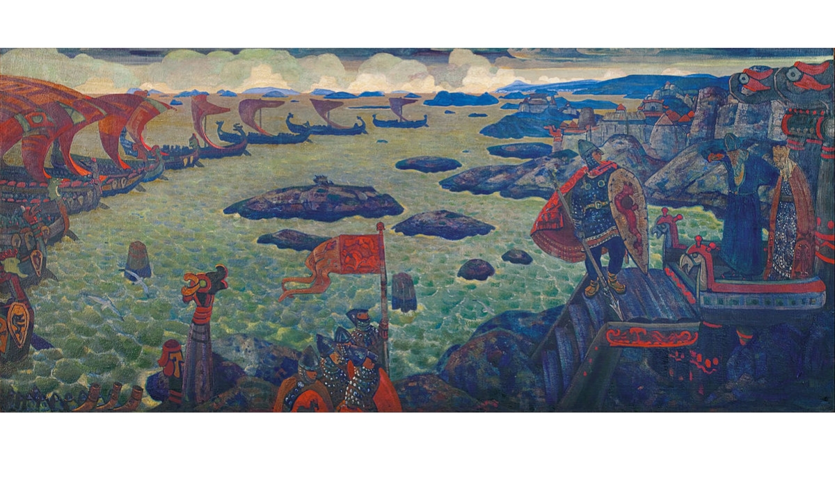 Ready for the Campaign, N. Roerich 