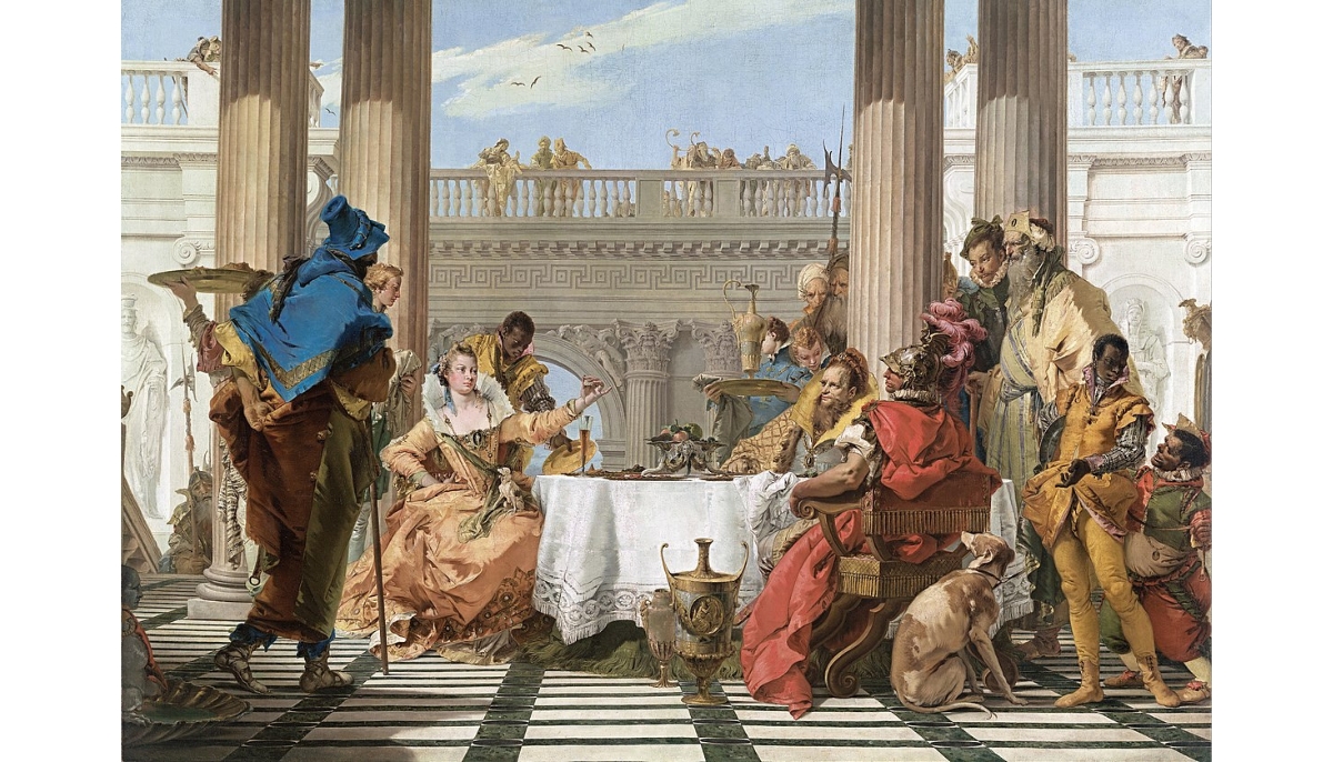 Giovanni Battista Tiepolo, The Banquet of Cleopatra, 1743 
