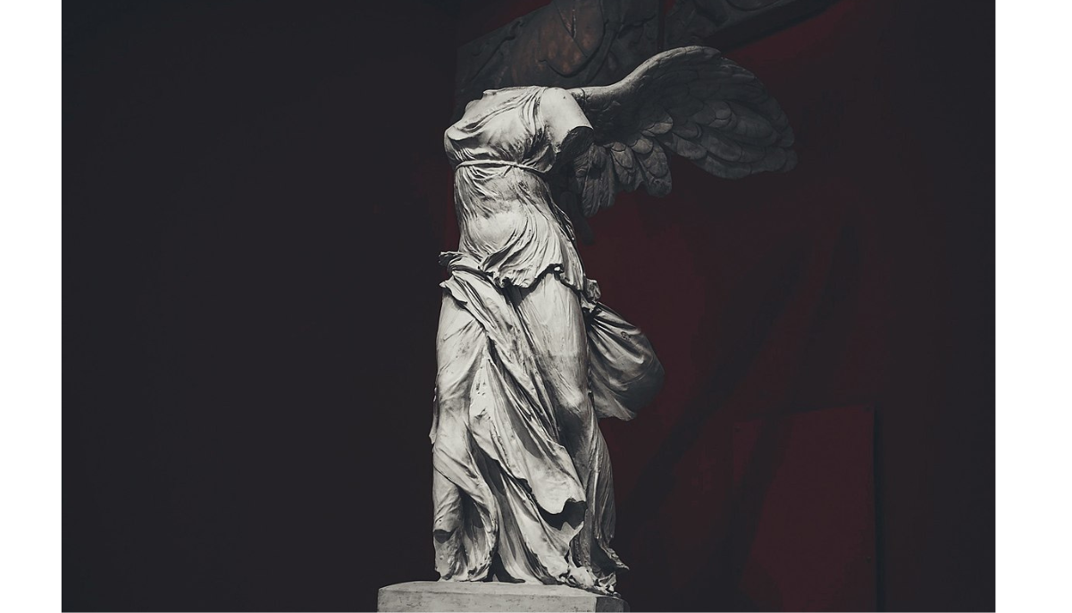 The Winged Victory of Samothrace, also called the Nike of Samothrace,[2] is a marble Hellenistic sculpture of Nike (the Greek goddess of victory), that was created about the 2nd century BC