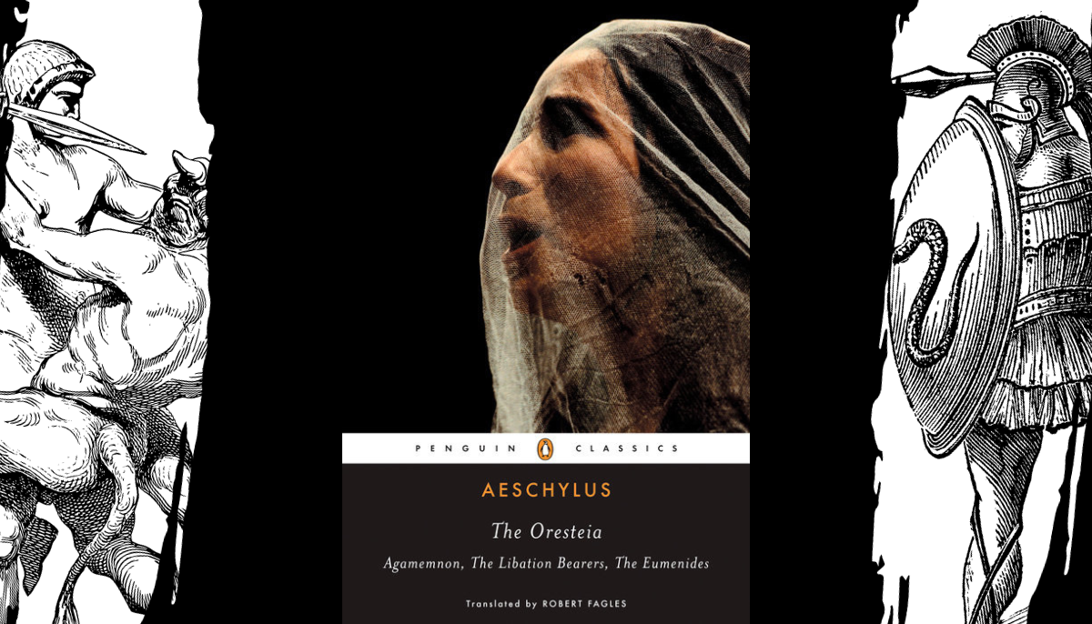 The Oresteia, Aeschylus cover