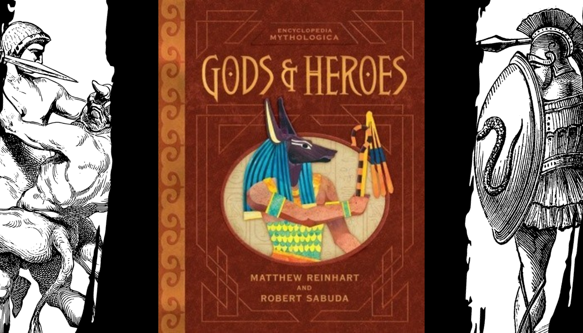 Gods & Heroes, Matthew Reinhart & Robert Sabuda book cover
