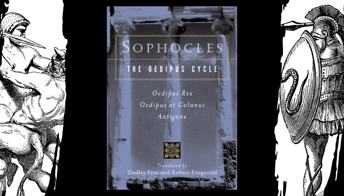 Sophocles, The Oedipus cycle cover
