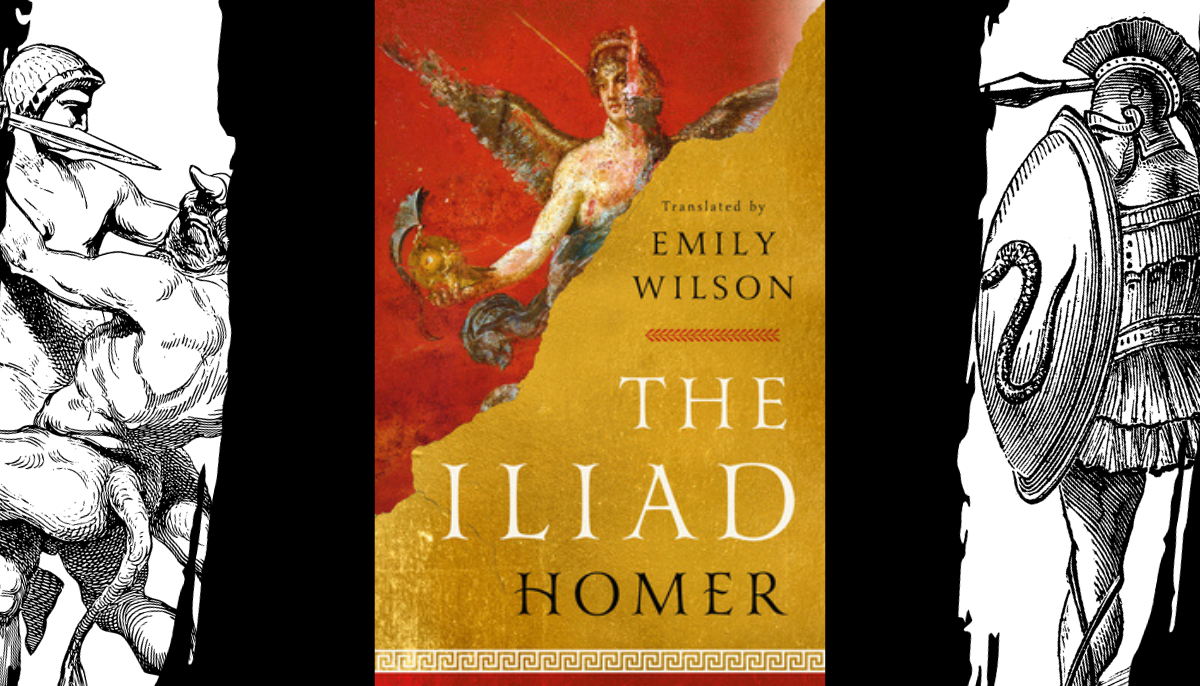 The Iliad, Homer book cover