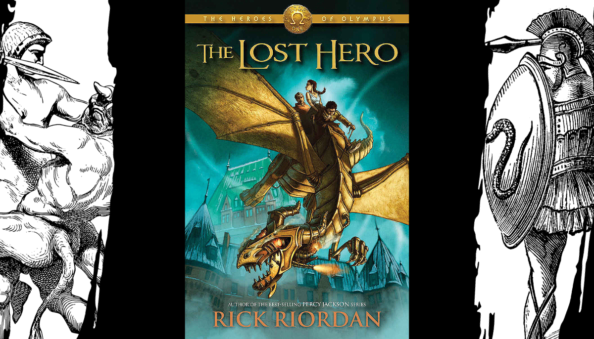 The Lost Hero - The Heroes of Olympus, Rick Riordan book cover