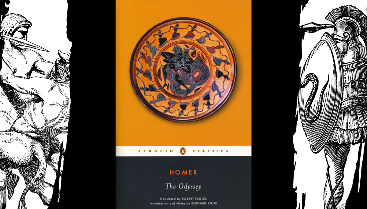 The Odyssey, Homer book cover