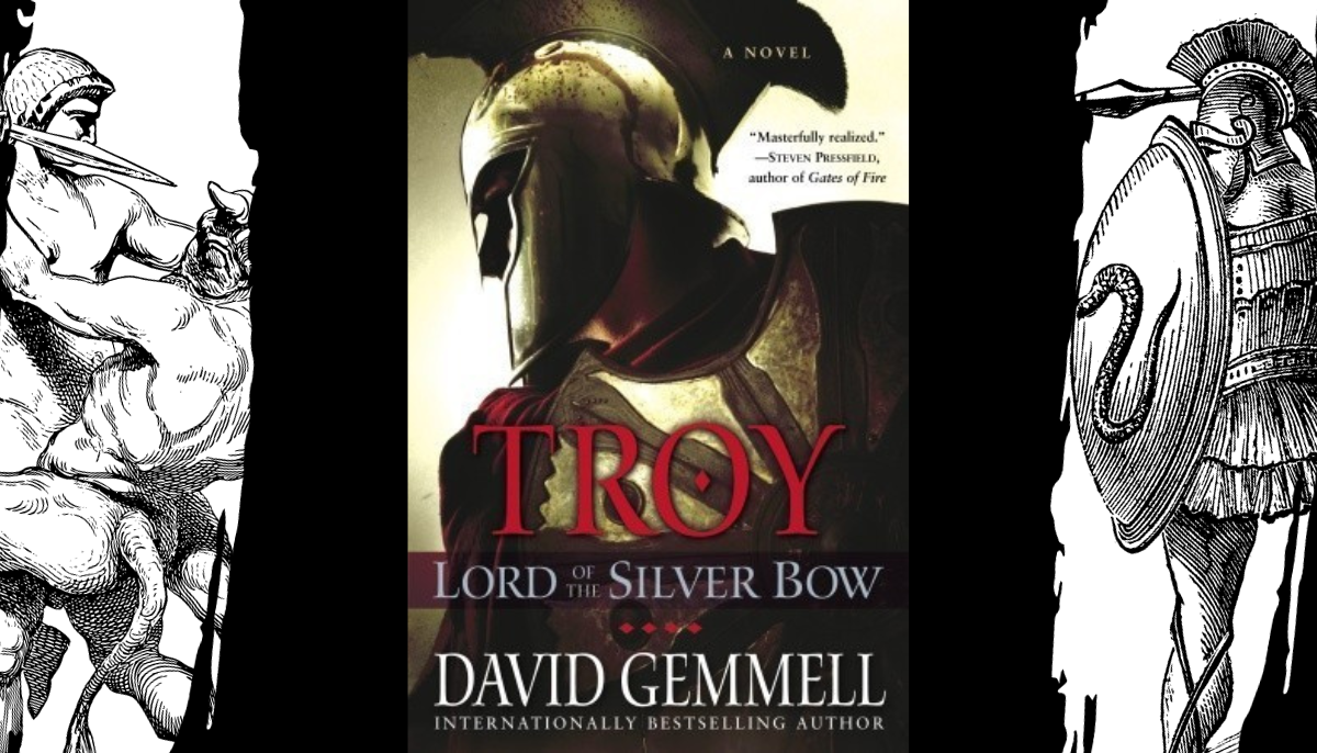 Troy - Lord of the Silver Bow, David Gemmel book cover