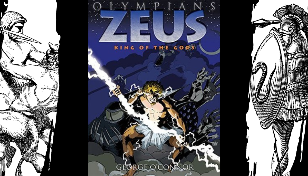 Zeus - Olympians, George O’Connor book cover