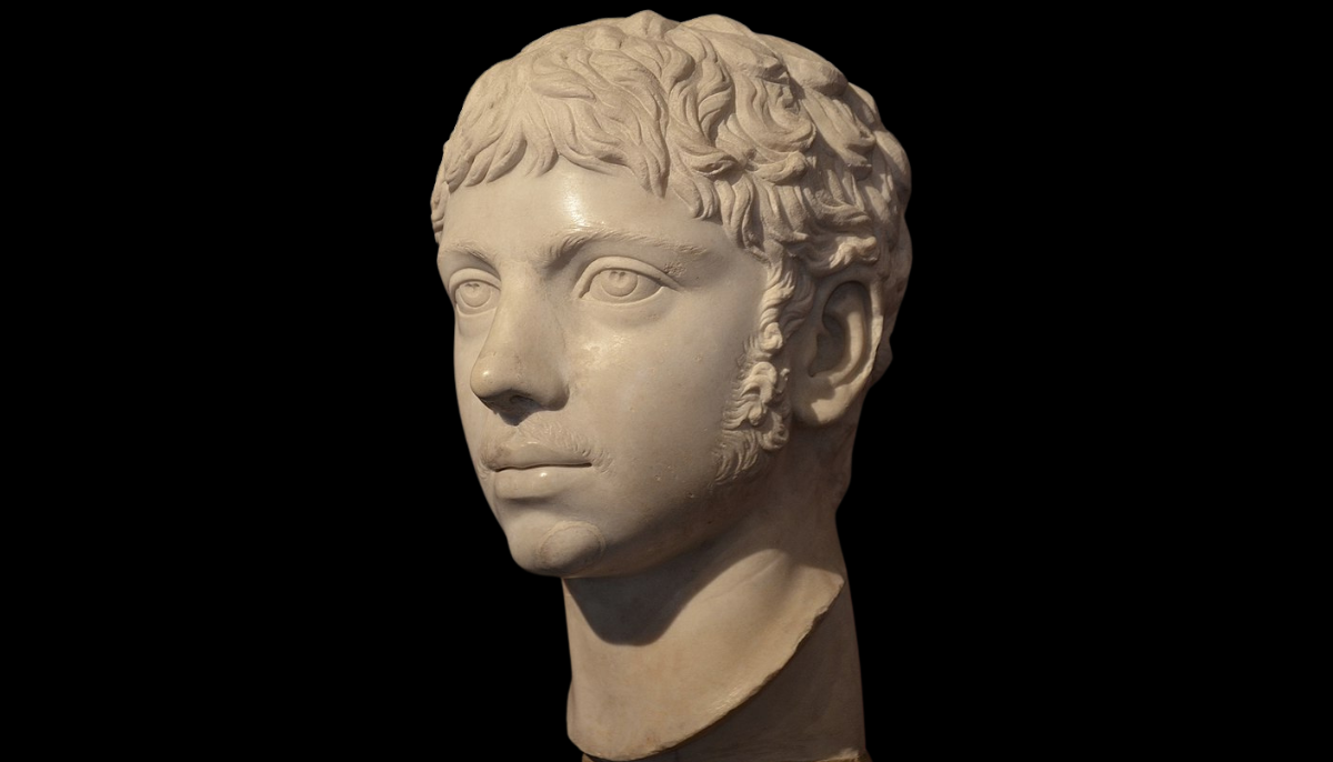 Marble bust of Roman emperor Elagabalus, ca. 221 AD, Capitoline Museums